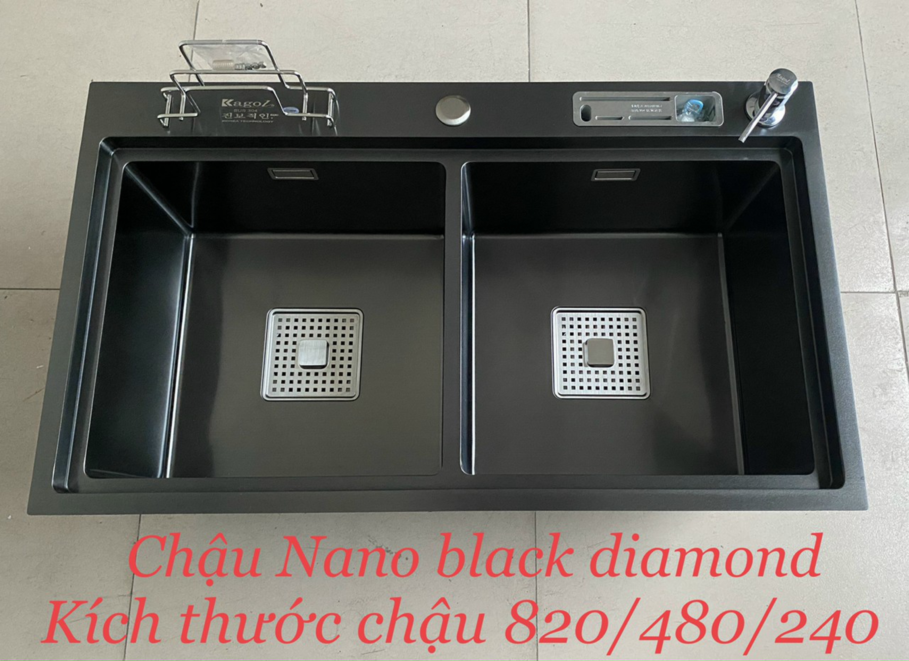 CHẬU RỬA BÁT ĐÚC SUS304